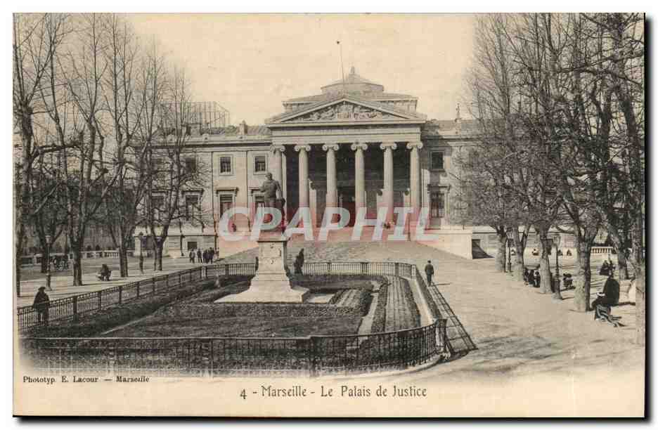 Marseille - Le Palais de Justice - CPA 