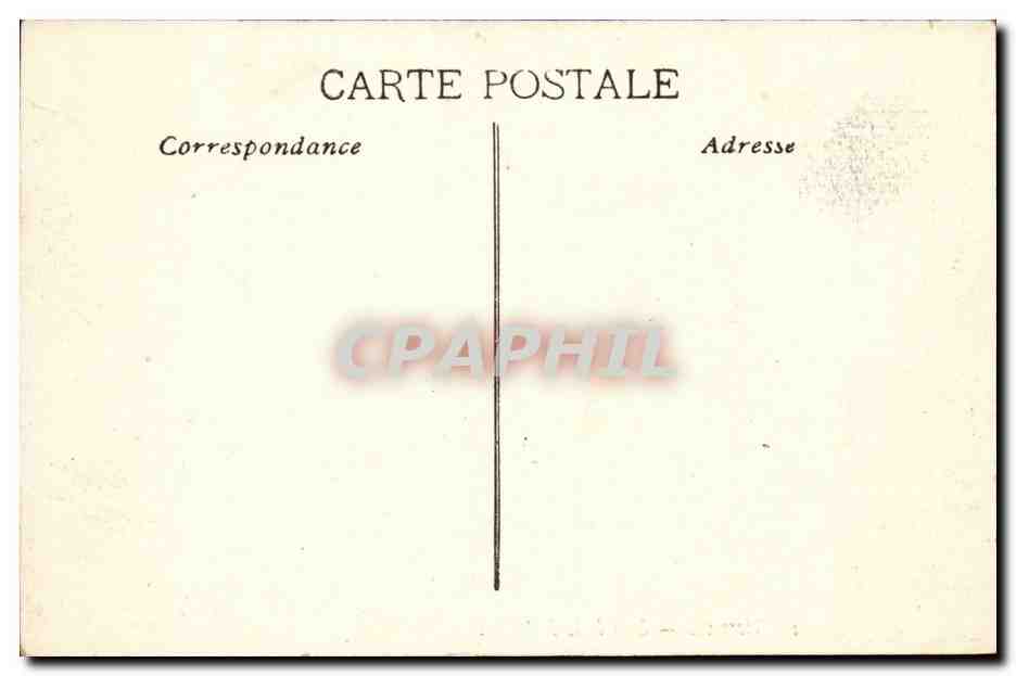 Marseille - Quai de la Fraternite- CPA  — Verso
