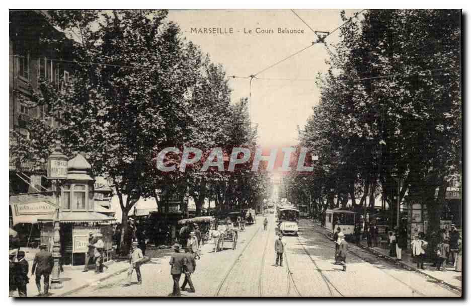 Marseille - Le Cours Belsunce - CPA 