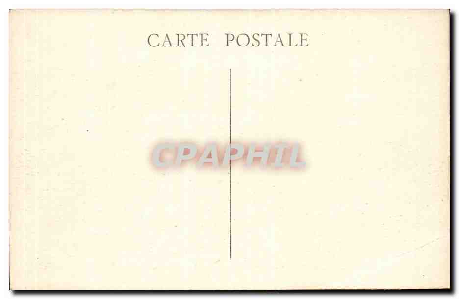 Marseille - la cannebiere - Hotel - Galeries de Paris - CPA  — Verso