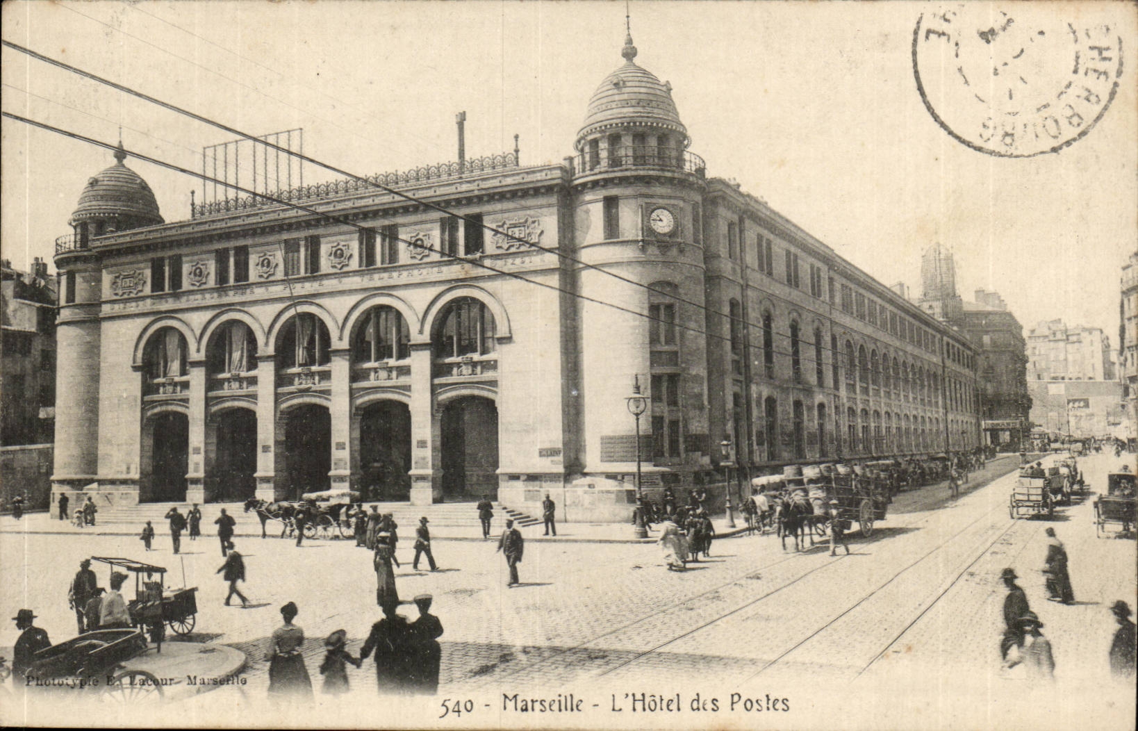 Marseille - L'Hotel des Postes - CPA 