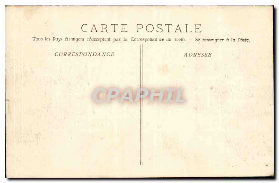 Marseille - L'Hotel des Postes - CPA  — Rückseite