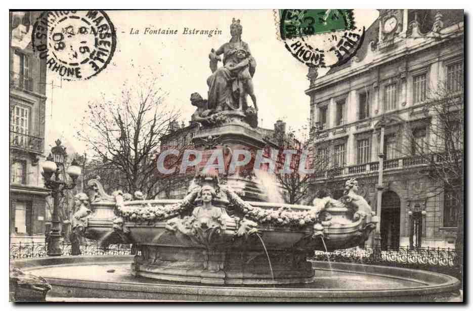 Marseille - La Fontaine Estragin - CPA 