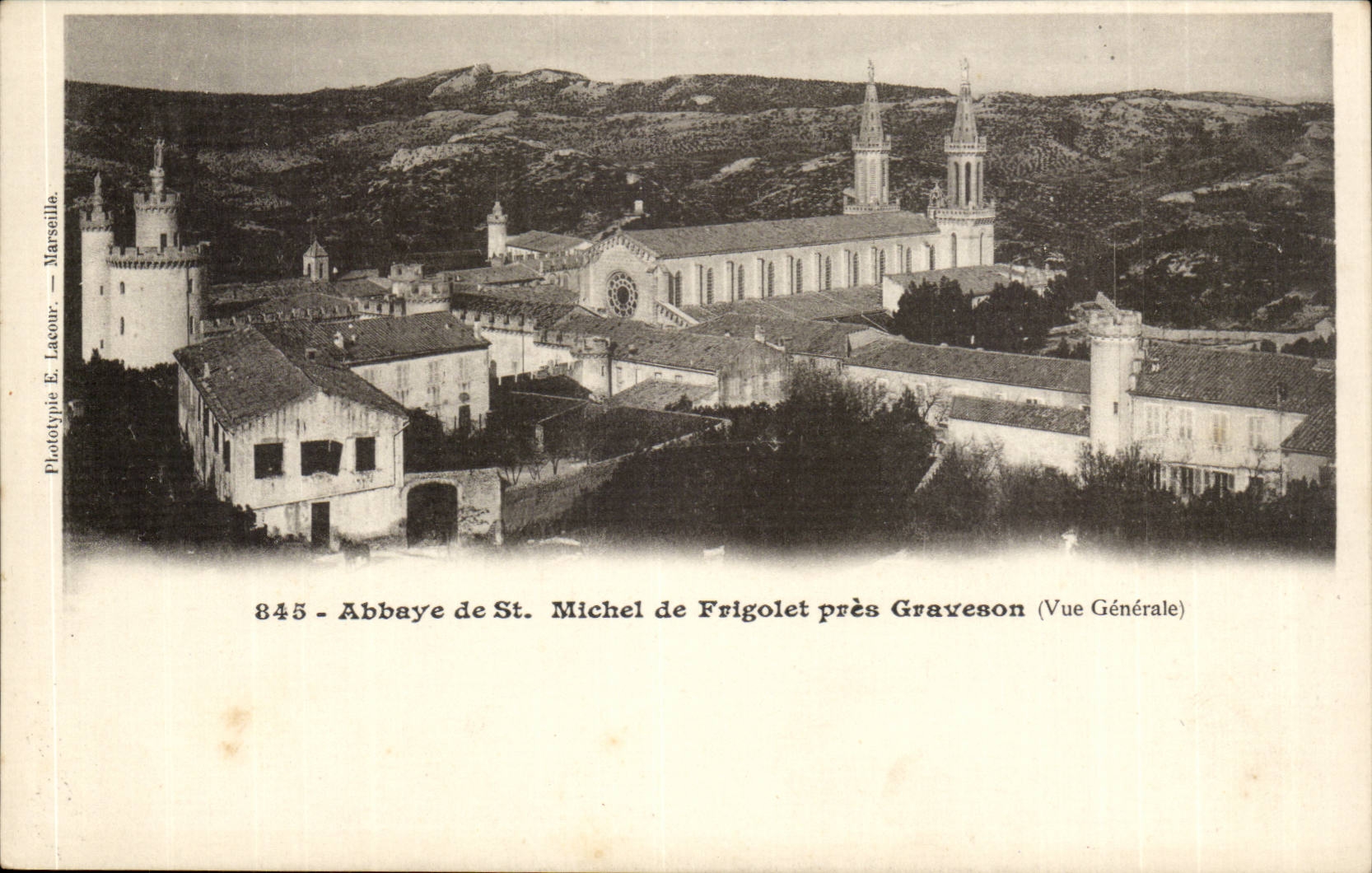 Abbaye St Michel de Frigolet pres Graveson - CPA 