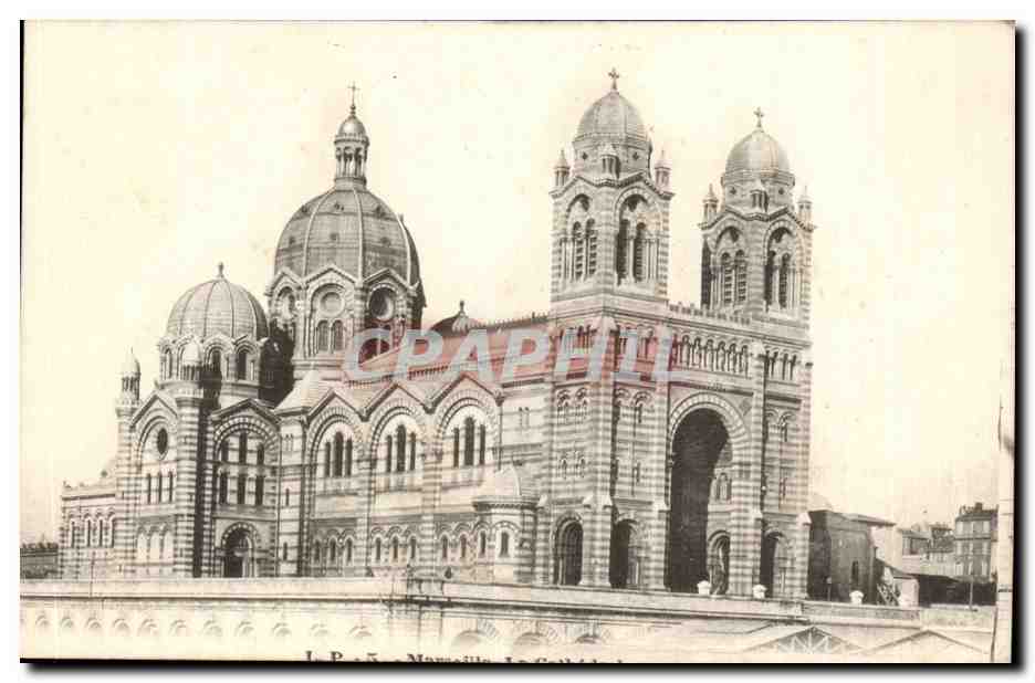 Marseille - La Cathedrale - CPA 