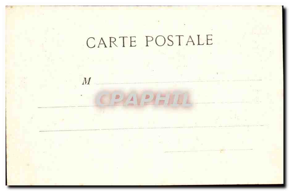 Marseille - La Cathedrale - CPA  — Verso