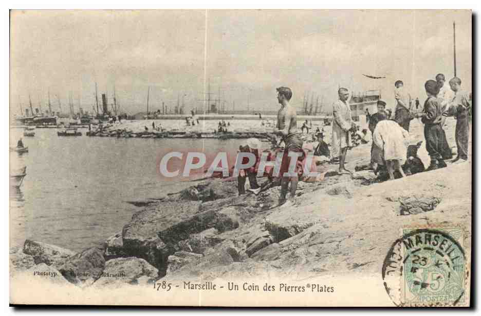 Marseille - Un Coin des Pierres Plates — Phototyp. de Bébour, Marseille, n°1785