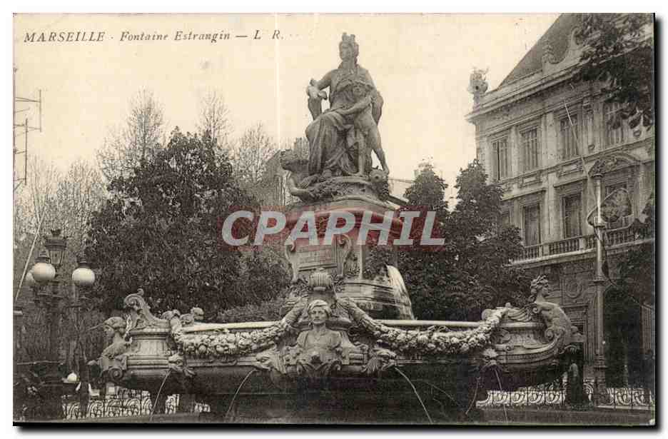 MARSEILLE - Fontaine Estrangin — L. R.