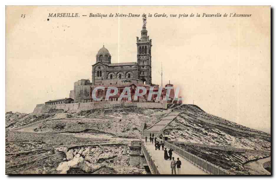 Marseille - La Cathedrale - CPA 