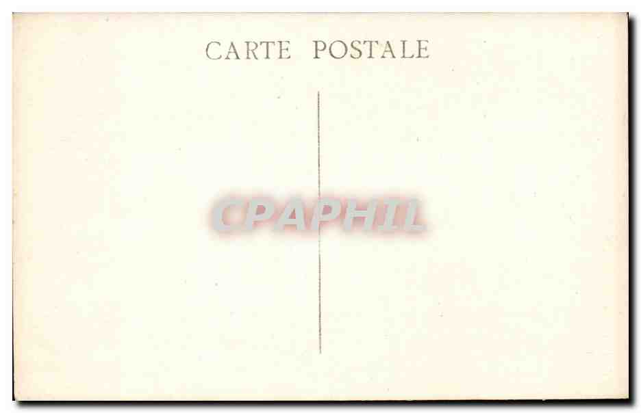 Marseille - La Corniche - CPA  — Verso