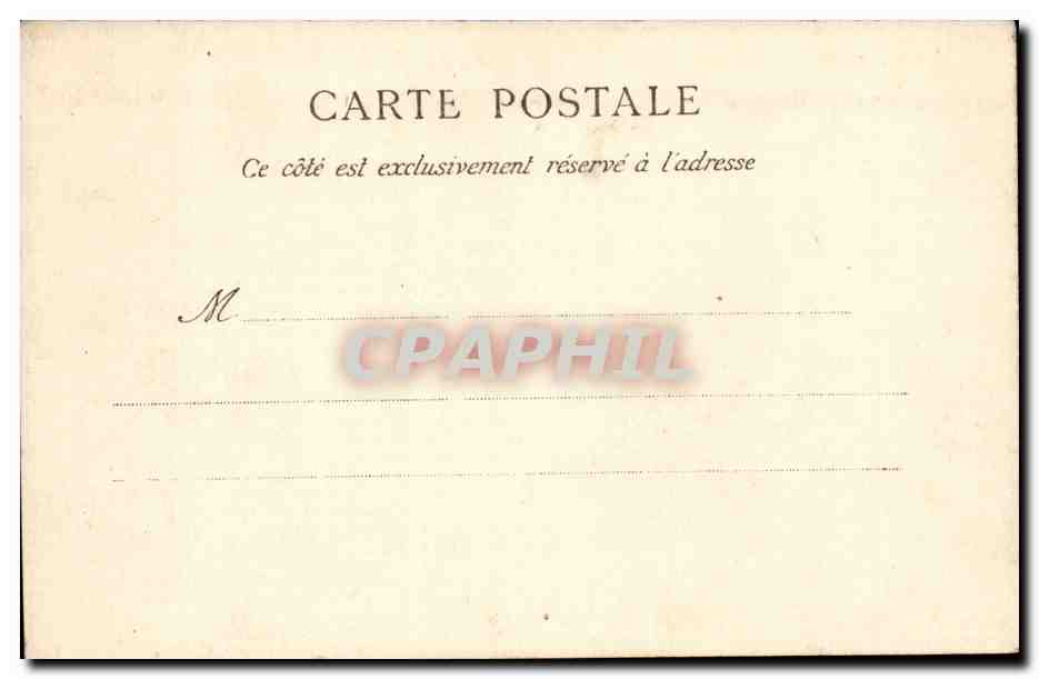 Marseille - Entree du Port - bateau - CPA  — Verso