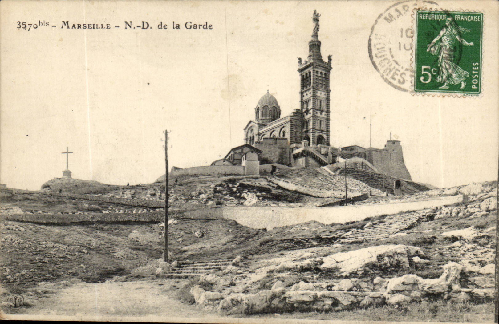 Marseille - Notre Dame de la Garde - CPA 