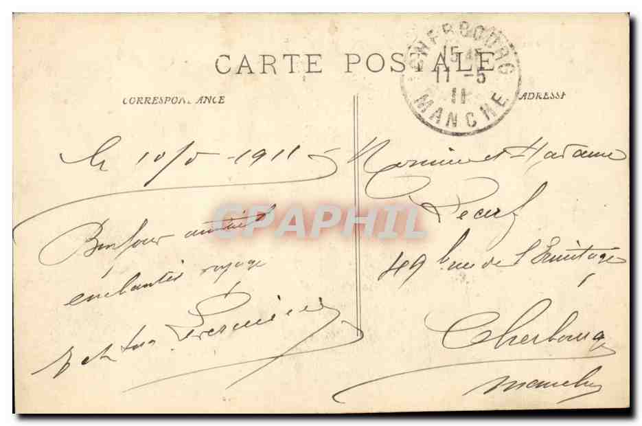 Marseille - Notre Dame de la Garde - CPA  — Rückseite