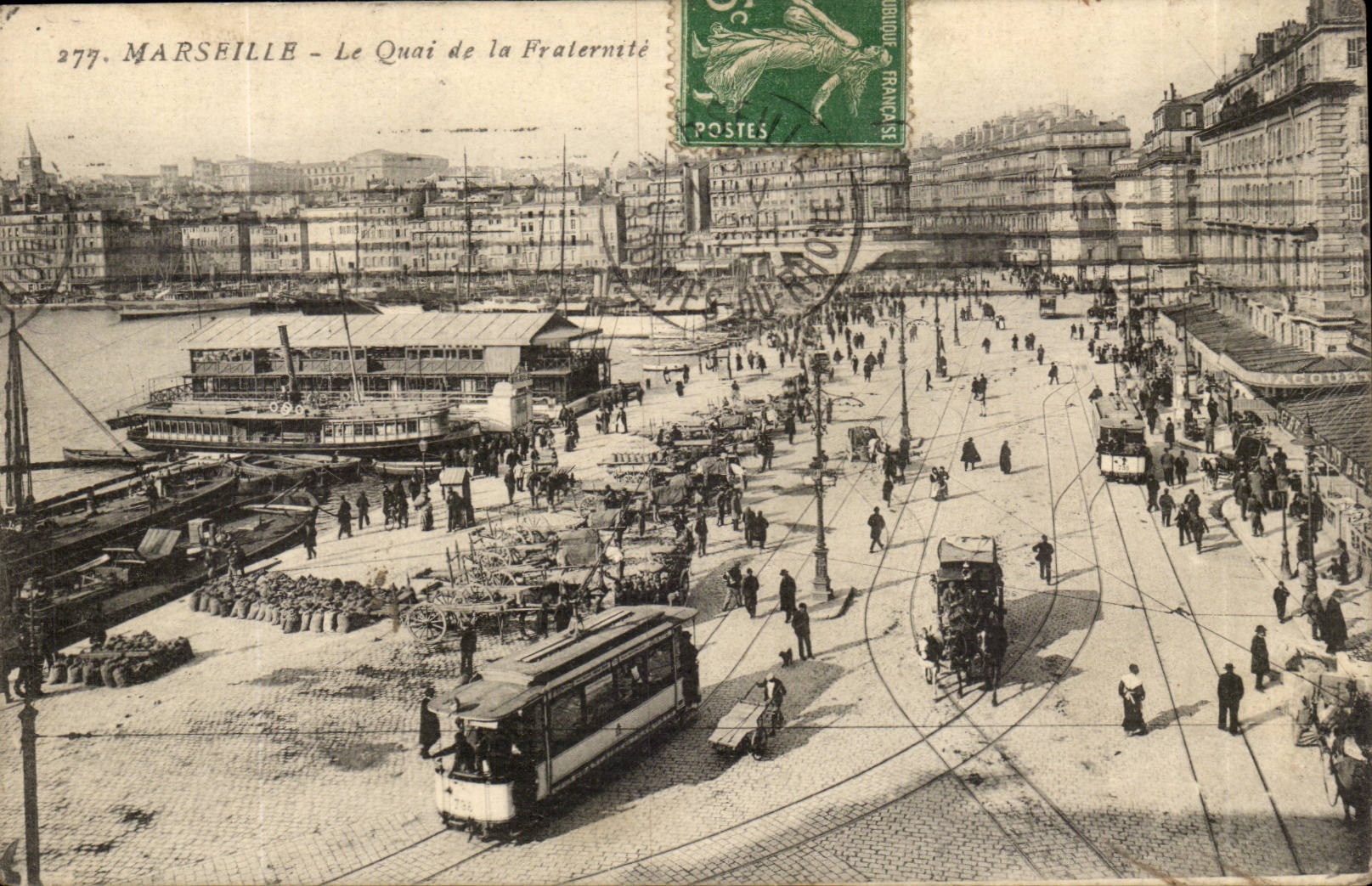 Marseille - Le Quai de la Fraternité — éditeur anonyme, n° 277