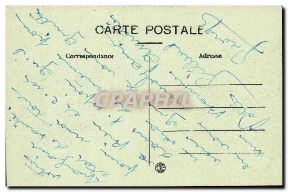Marseille - Chemin de la Corniche - CPA  — Rückseite