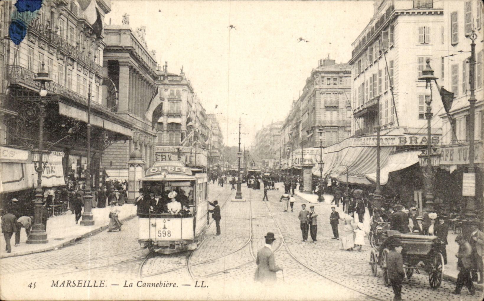 Marseille — La Cannebière — LL. n°45