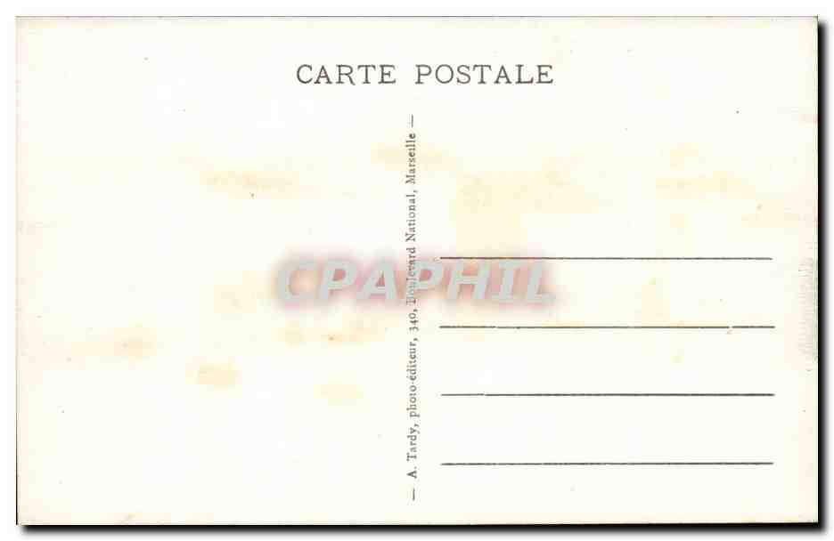 Martigues - La Venise Provencale - Un Coin des Peintres - CPA  — Rückseite