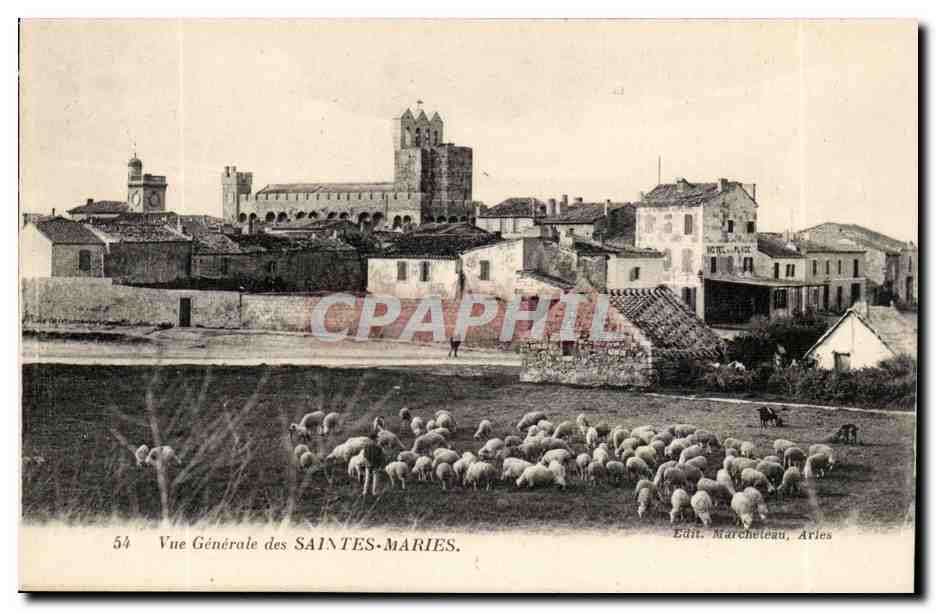 Saintes-Maries — Vue Générale — Edit. Marcheteau, Arles