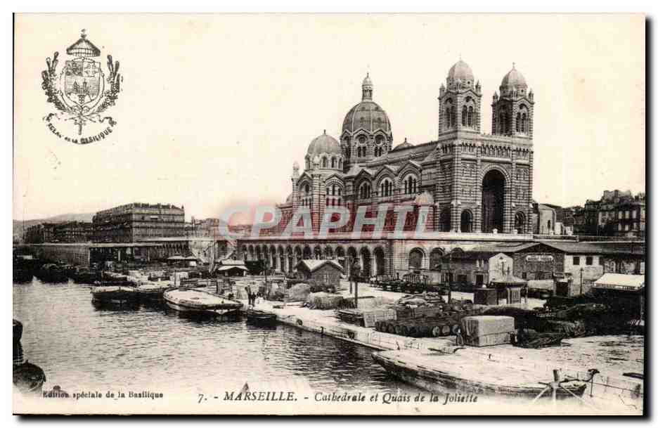 Marseille - Cathédrale et Quais de la Joliette — Édition spéciale de la Basilique