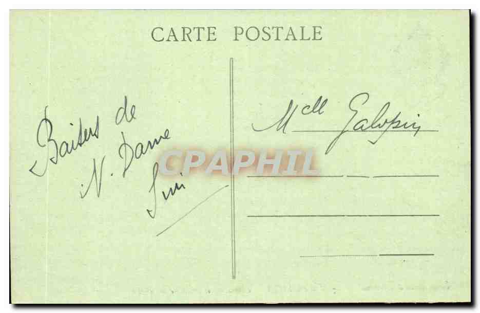 Marseille - Cathédrale et Quais de la Joliette — Édition spéciale de la Basilique — Verso