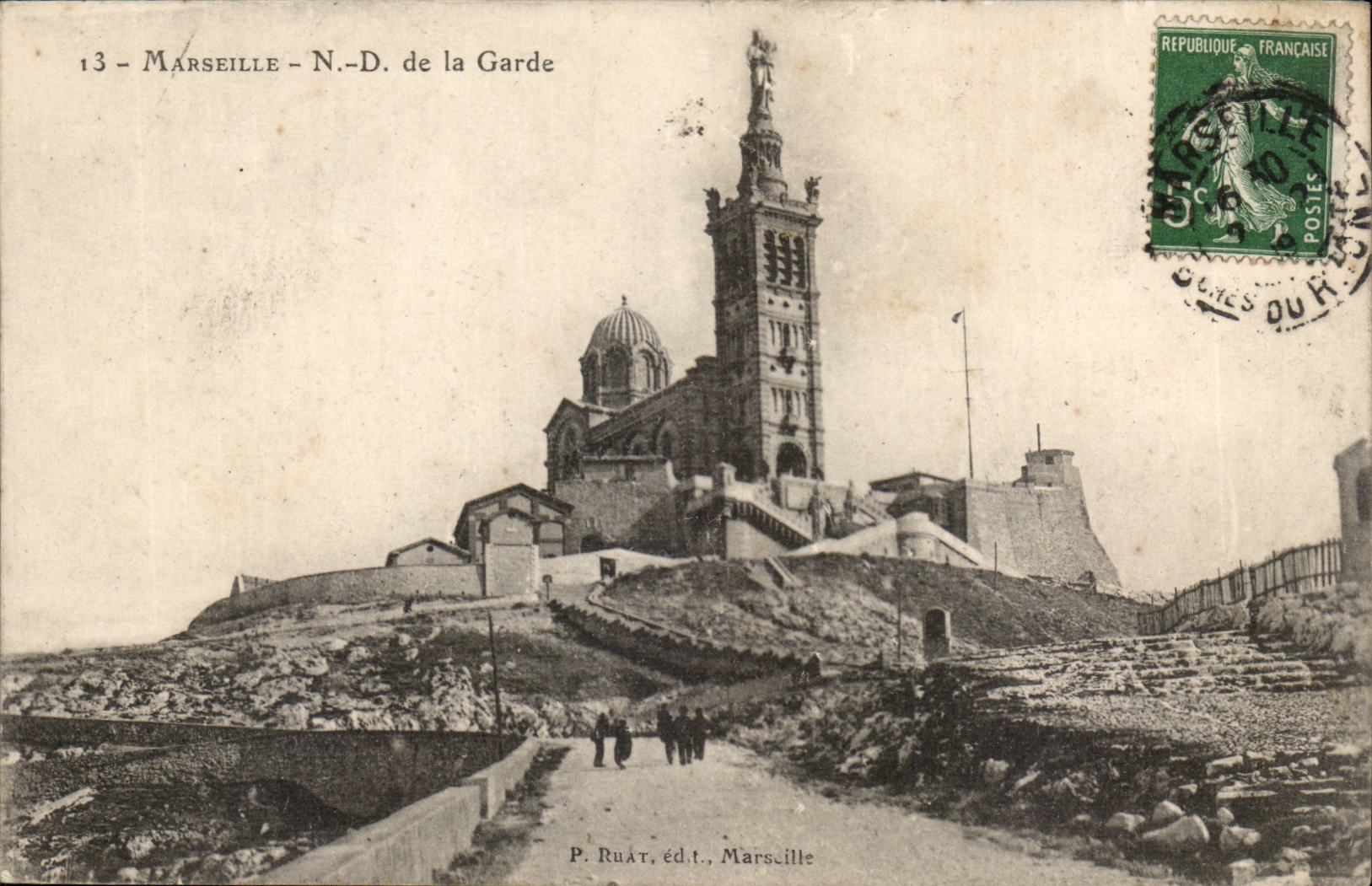 Marseille - Notre Dame de la Garde - CPA 