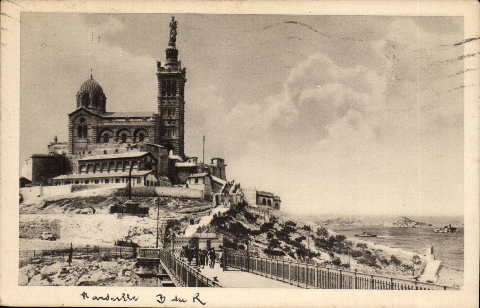 Marseille - Notre Dame de la Garde et les Iles - CPA 