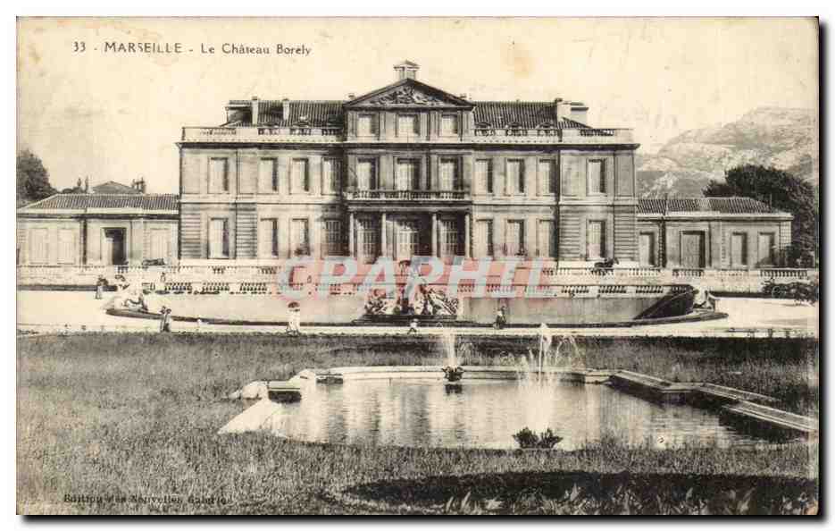 Marseille - Le Chateau Borely - CPA 