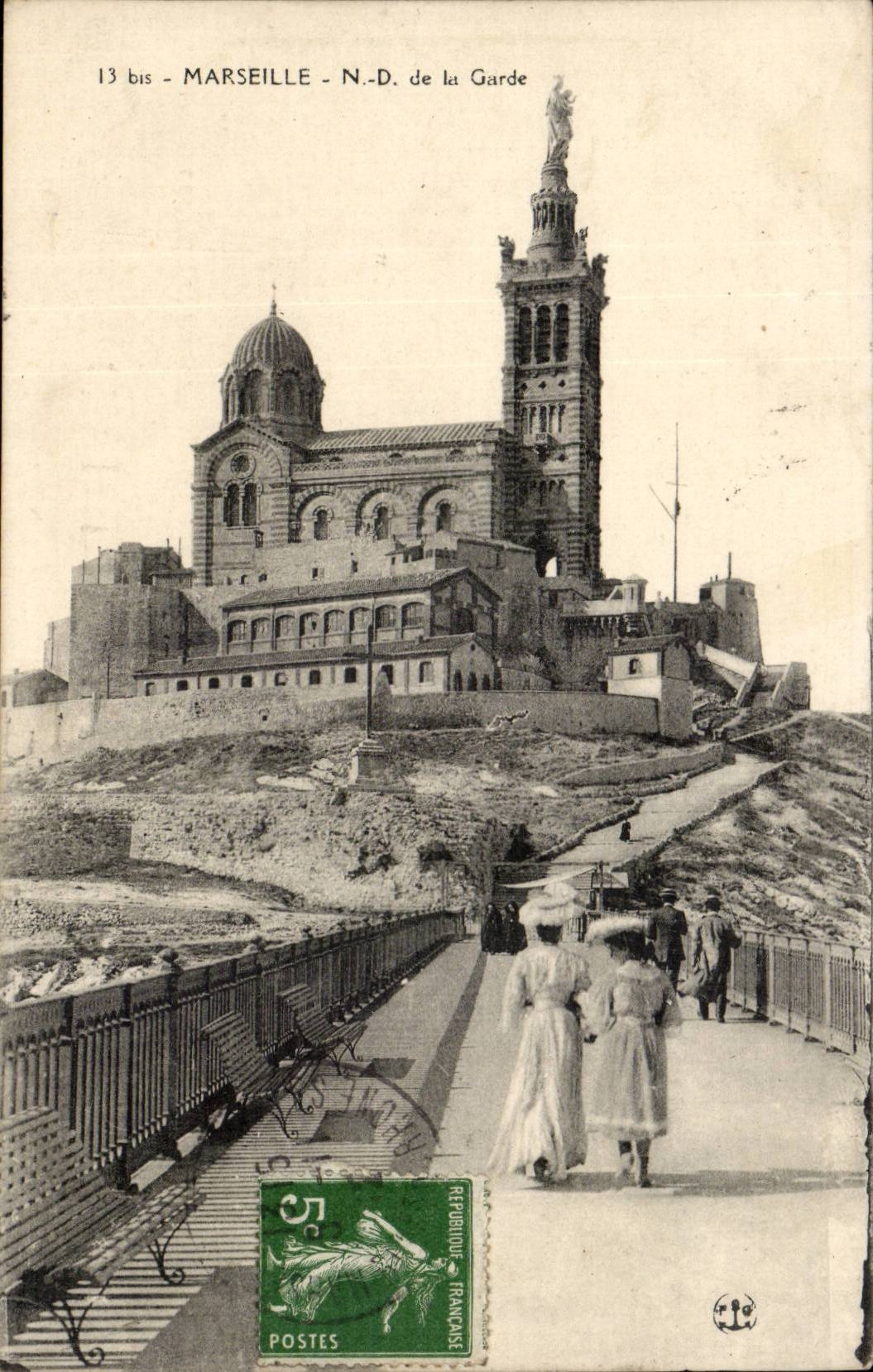 Marseille - Notre Dame de la Garde - CPA 
