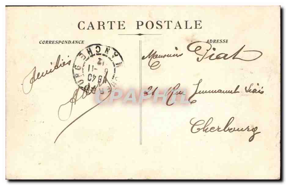 Marseille - Notre Dame de la Garde - CPA  — Rückseite