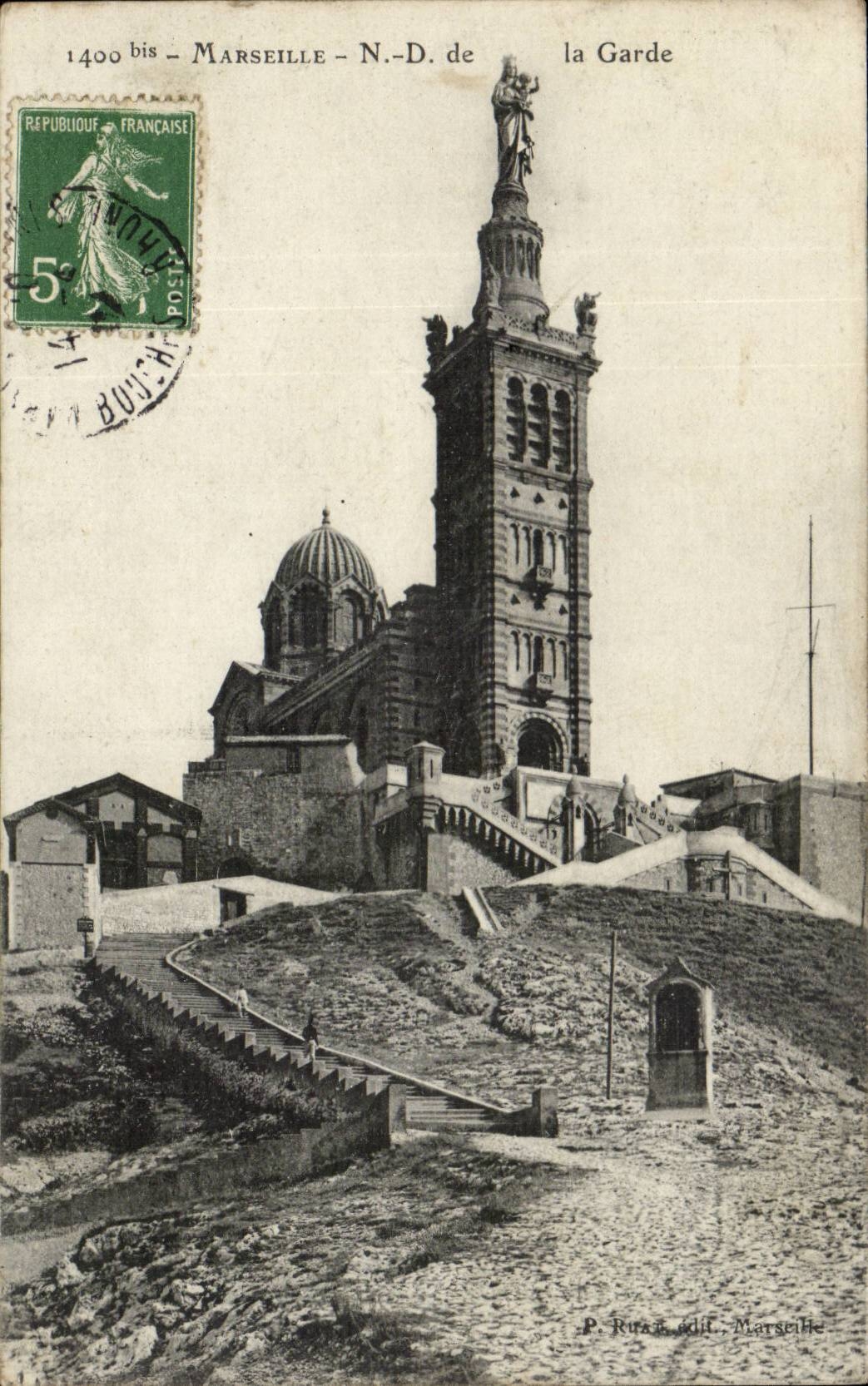 Marseille - Notre Dame de la Garde - CPA 
