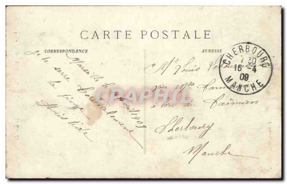 Marseille - Notre Dame de la Garde - CPA  — Verso