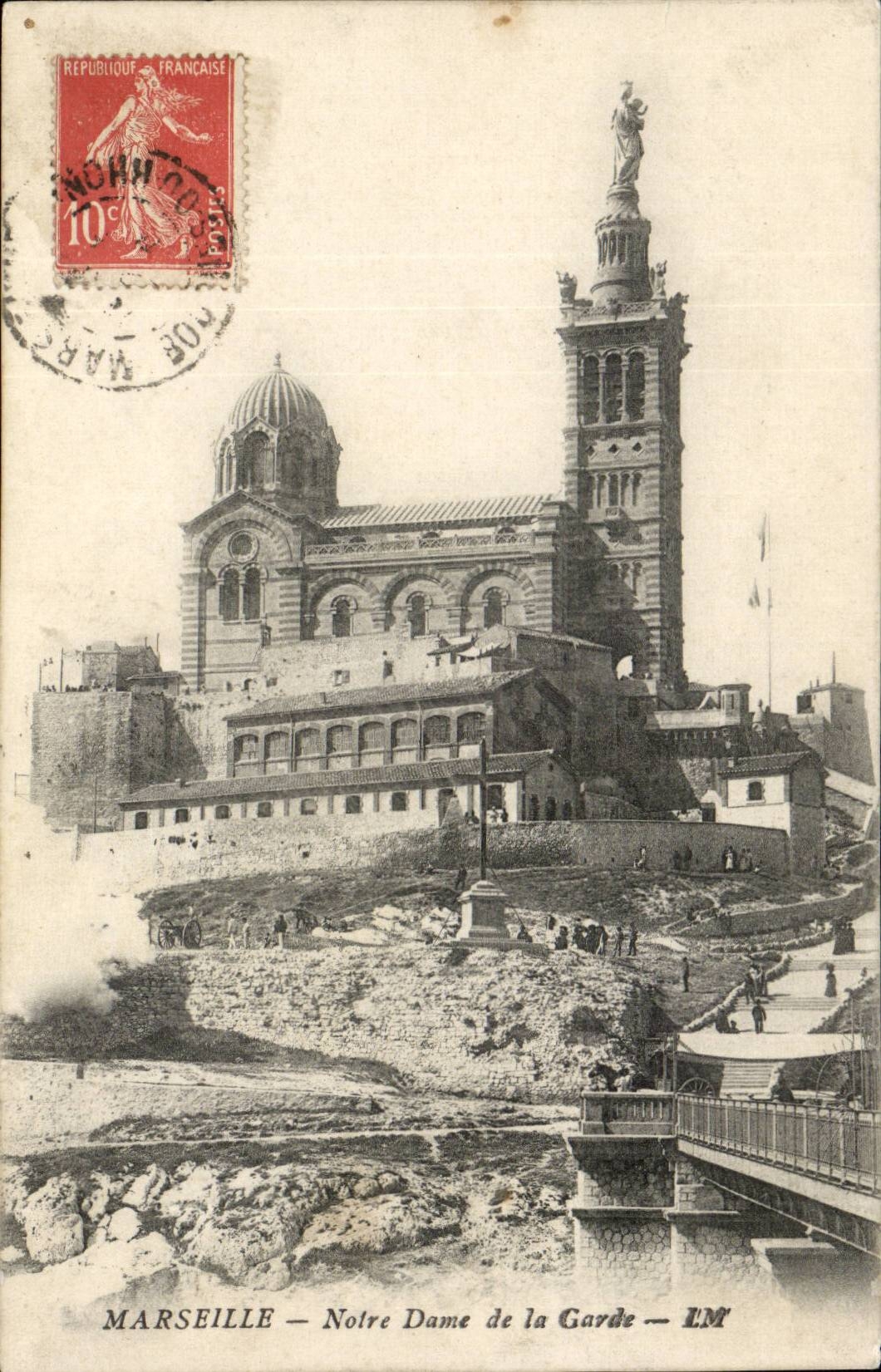Marseille - Notre Dame de la Garde - CPA 