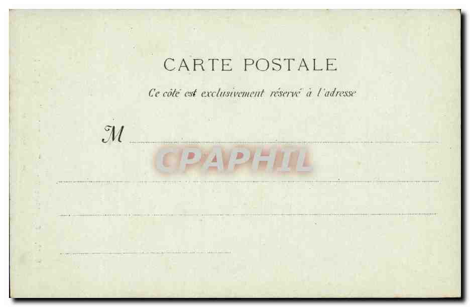 Marseille - Eglise St vincent de Paul Les Reformes - CPA  — Verso