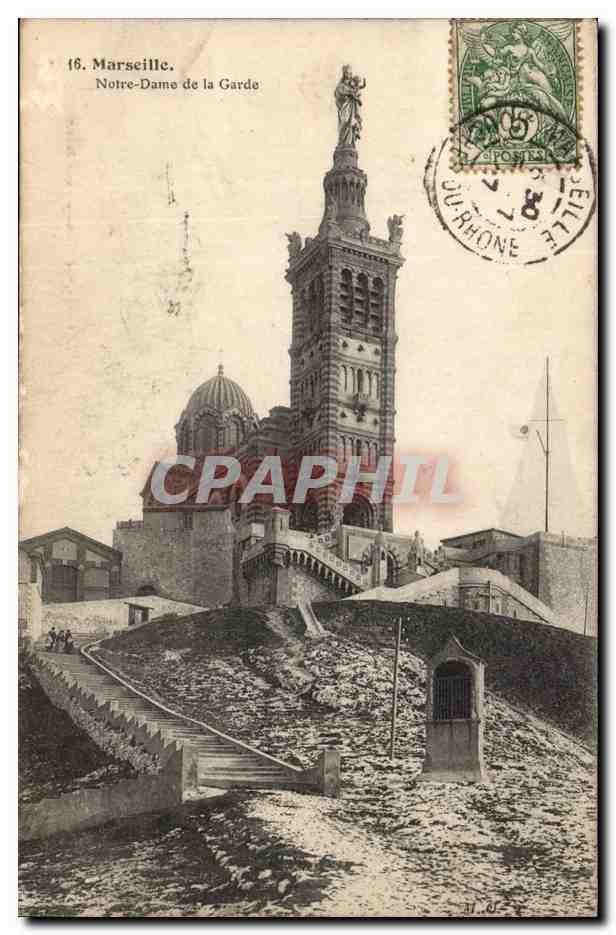 Marseille - Notre Dame de la Garde - CPA 