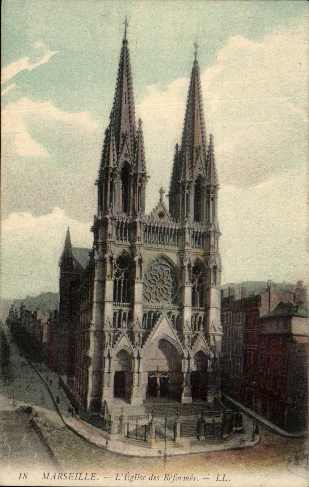 Marseille - L 'Eglise des Reformes - CPA 
