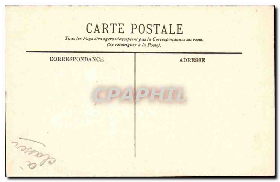 Marseille - L 'Eglise des Reformes - CPA  — Rückseite