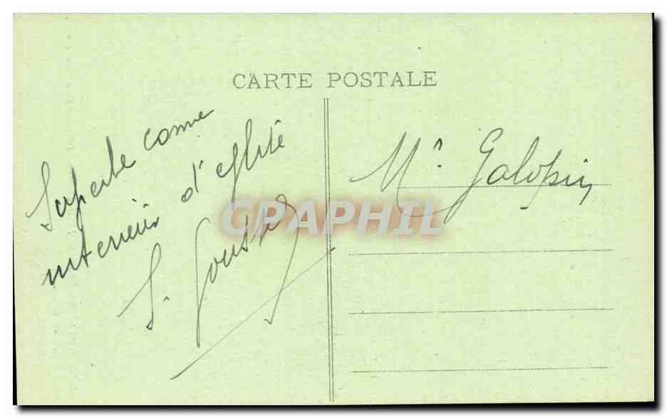 Marseille - Notre Dame de la Garde - Interieur de a Basilique- CPA  — Verso
