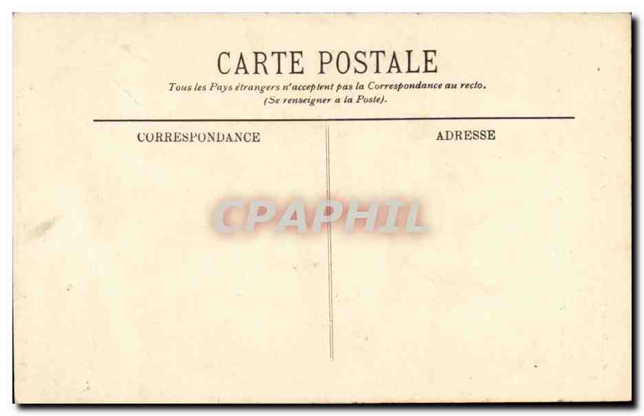 Marché aux poissons — Types Marseillais — La Poissonnière — LL. n°280 — Rückseite