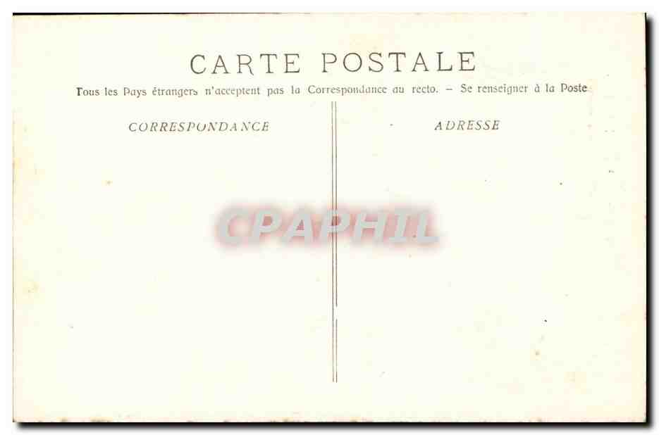 Marseille - Les Reformes et le Monument des Mobiles- CPA  — Verso