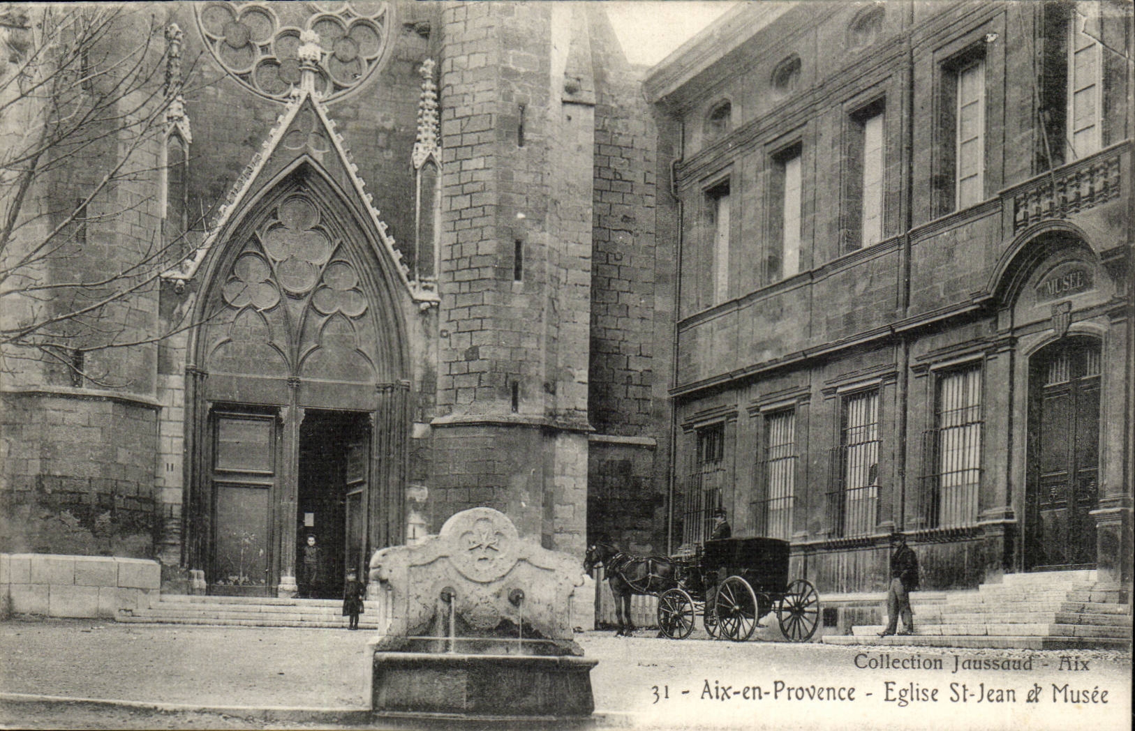 Aix-en-Provence — Kirche Saint-Jean und Museum — Sammlung Jaussaud, Nr. 31