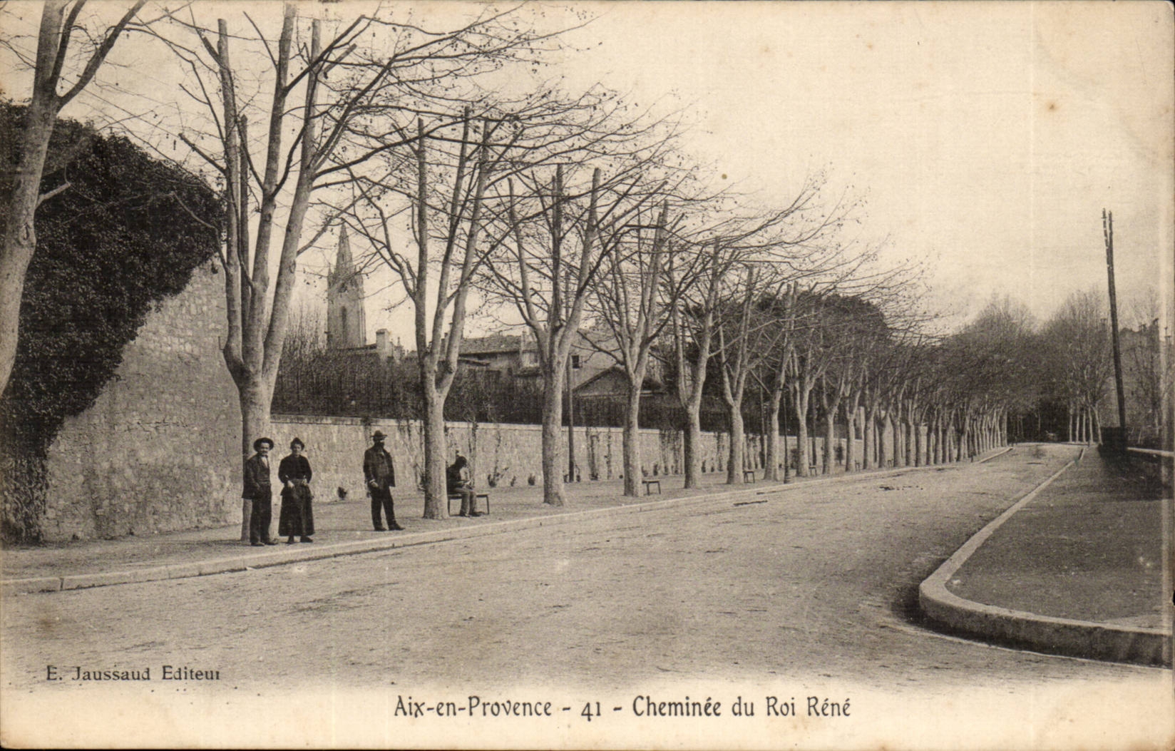 Aix-en-Provence — Cheminée du Roi René — E. Jaussaud Editeur, n°41