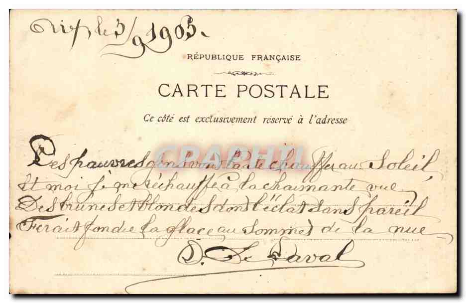 Aix-en-Provence — Cheminée du Roi René — E. Jaussaud Editeur, n°41 — Rückseite
