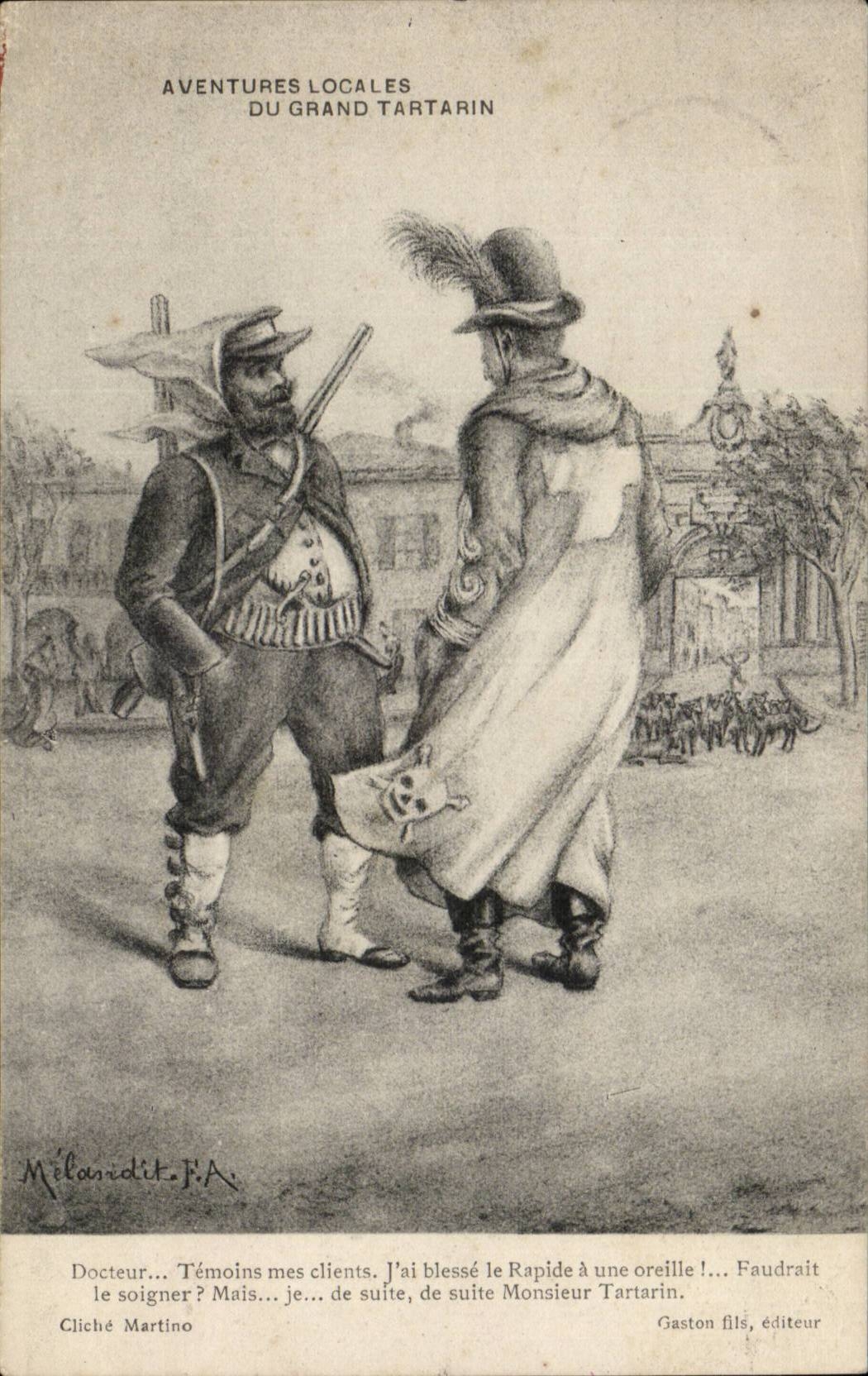 Aventures locales du Grand Tartarin — Gaston fils, éditeur