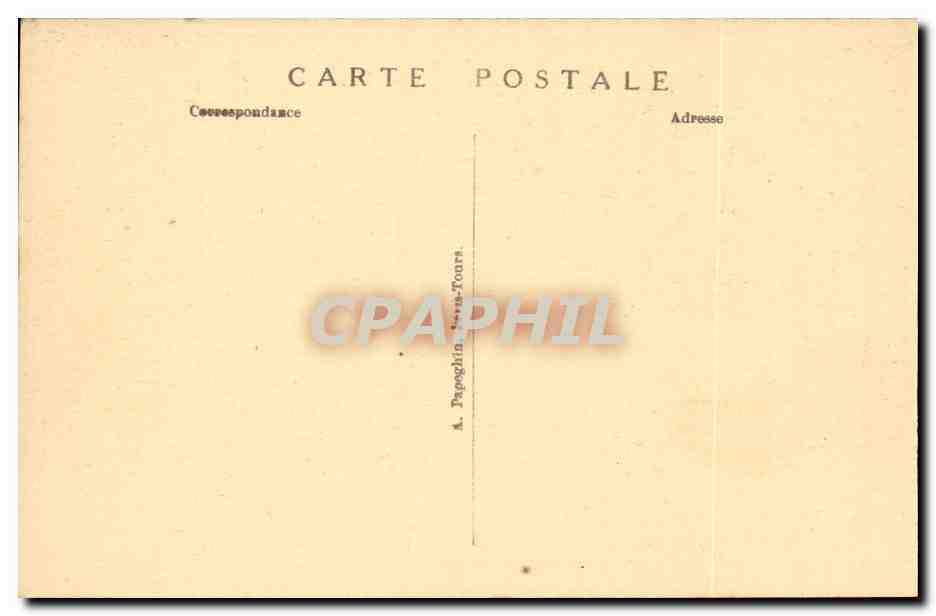 Malmaison - Napoleon - Chambre Meubles et Souvenirs de la Reine Hortense - CPA  — Rückseite