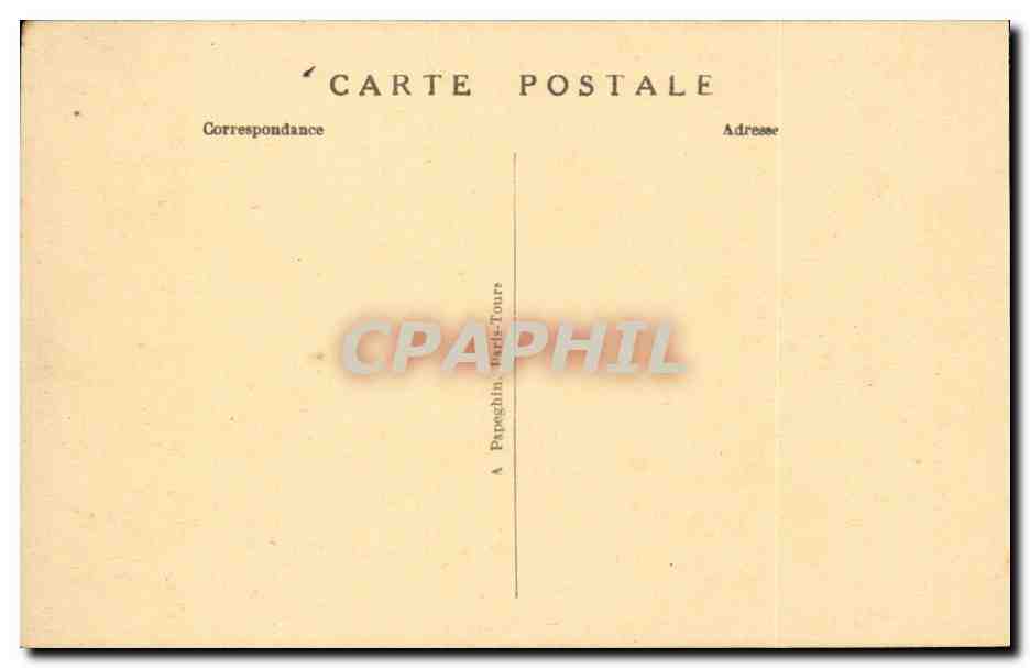 Malmaison - Napoleon Le Chateau facade est et Cour d'Honneur - CPA  — Rückseite