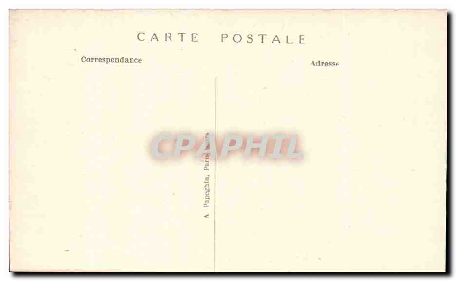 Malmaison - Napoleon - La Salon de Reception - CPA  — Rückseite