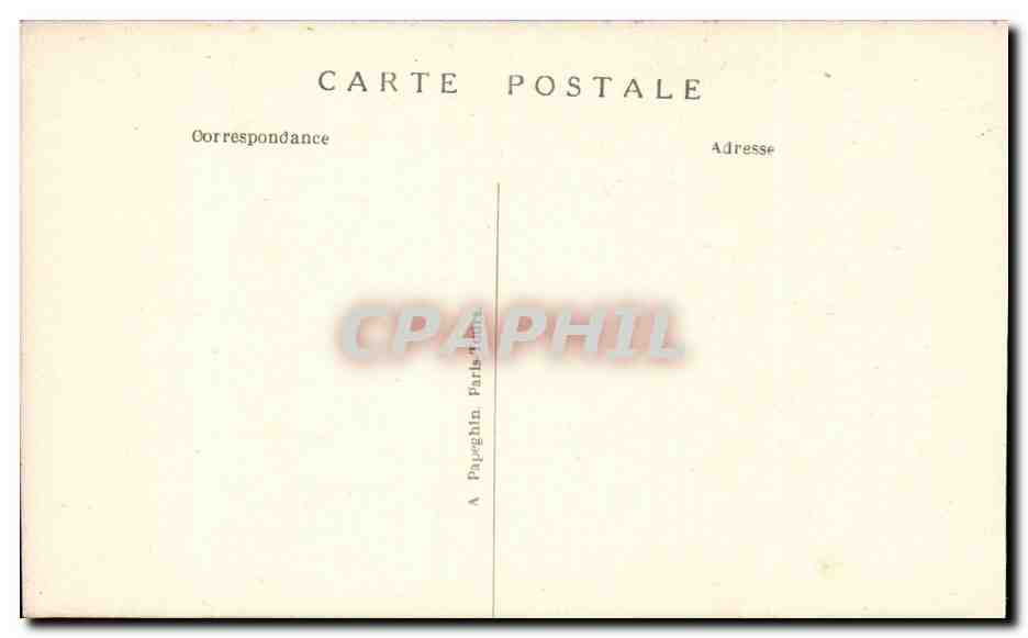 Malmaison - Le Salon de Billard et les tapasseries des Gobelins - CPA  — Rückseite