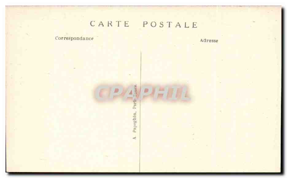 Malmaison - La Salle a Manger et les Surtouts de Table - CPA  — Rückseite