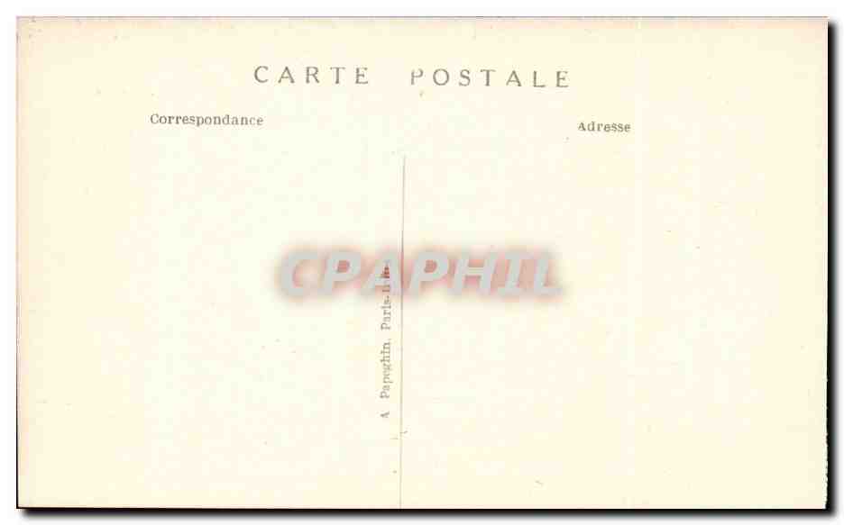 Malmaison - Le Boudoir - CPA  — Rückseite