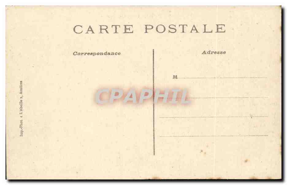 Rueil - Fondation Cognacq - CPA  — Rückseite